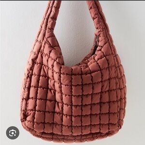 FP Movement Quilted Carryall in Dusty Rose